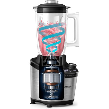 Philips High Speed Blender 7000 Series With Problend Ultra Technology, 2L, 1500W, HR3760/00, 1 Year Warranty
