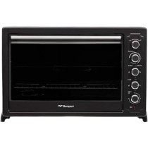 Bompani BEO120 Electric Oven With Rotisserie And Convection Fan, 120 Liter Capacity, Black, 1 Year Warranty