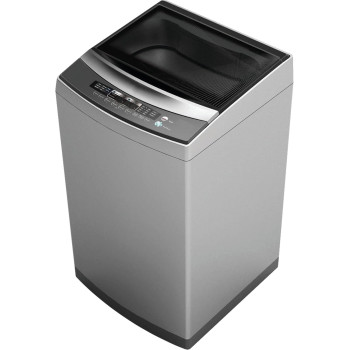 Bompani 12.5Kg Top Load Washer With 1000 Rpm, 23 Programs, Stainless Steel Body And Drum, Double Inlet Pump, 4-Star Energy Rating, Anti-Rust, BWM15T, Silver, 1 Year Warranty