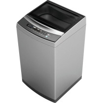 Bompani 12.5Kg Top Load Washer With 1000 Rpm, 23 Programs, Stainless Steel Body And Drum, Double Inlet Pump, 4-Star Energy Rating, Anti-Rust, BWM15T, Silver, 1 Year Warranty