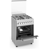 Bompani 60X60Cm 4-Burner Cooking Range With Mechanical Timer, Gas Oven, Grill, Ffd, Full-Safety, Automatic Ignition, 1 Year Warranty