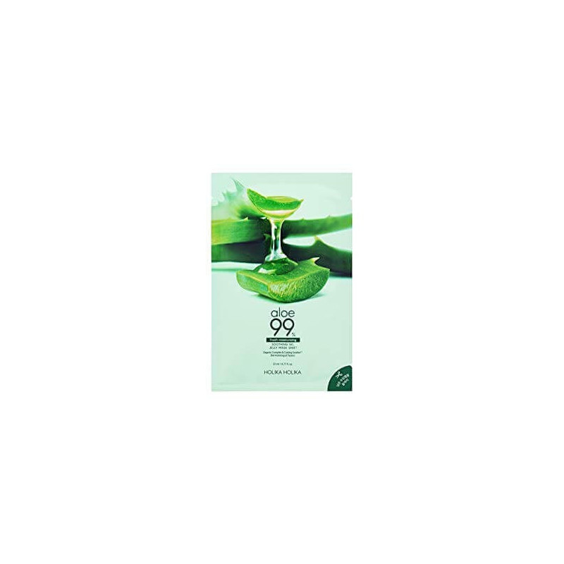 Holika Aloe 99 Percentage Soothing Gel Gelee Mask Sheet, 23Ml