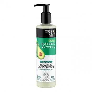 Organic Shop Natural Repairing Hair Conditioner Avocado And Honey, 280Ml