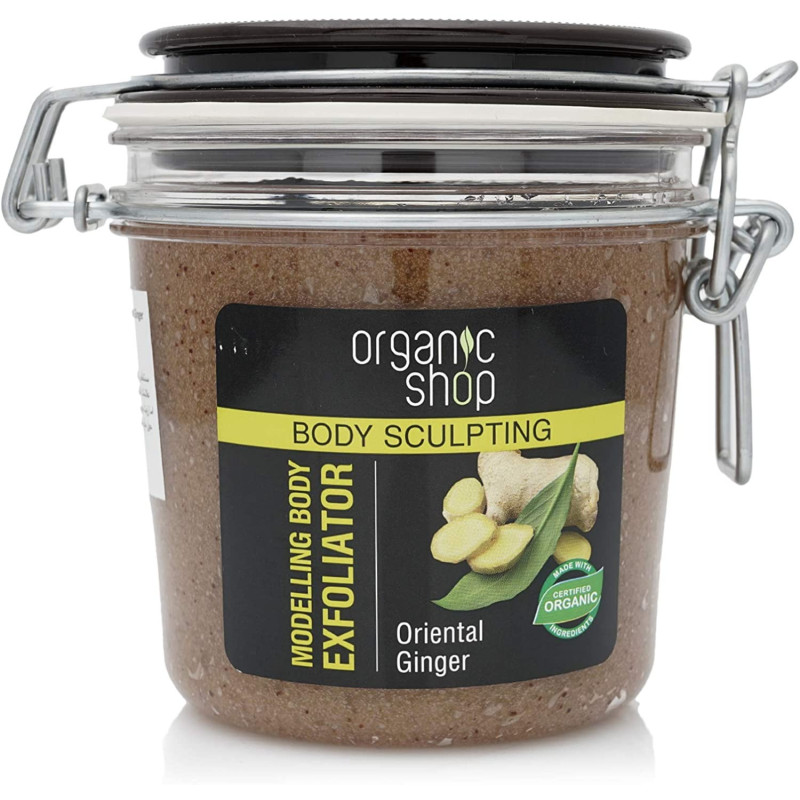 Organic Shop Natural Body Sculpting Scrub Oriental Ginger, 350Ml