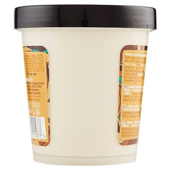 Organic Shop Natural Body Moisturizing Cream Vanilla, 450Ml