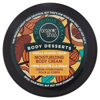 Organic Shop Natural Body Moisturizing Cream Vanilla, 450Ml