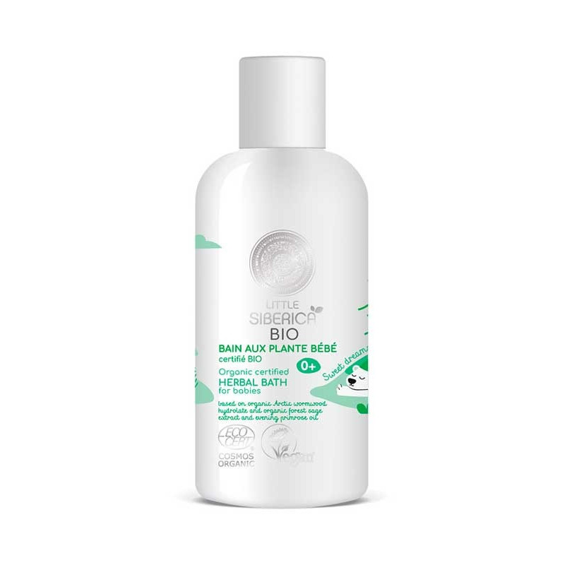 Little Siberica Baby Herbal Bath Fragrant Bath Additive Infused With Herbs, 250 Ml