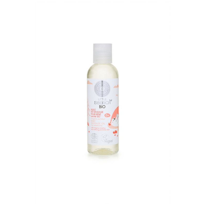 Little Siberica Baby Massage Oil Rich Oil For Sensitive Baby Skin, 200Ml