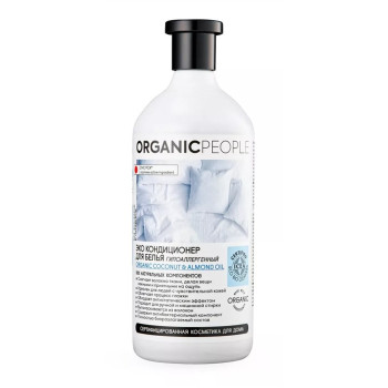 Organic People Delicate Organic Fabric Softener, 1000 Ml