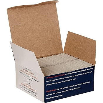 Healthease Alcohol Swabs For Individual, Professional And Hospital Use, Pack Of 200