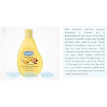 Bebble 2-In-1 Banana Shampoo And Shower Gel, 250Ml
