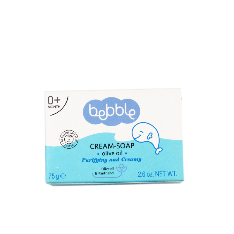 Bebble Baby Olive Oil Purifying Cream Soap, 75 G