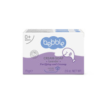 Bebble Cream Soap Lavender, Lavender Extract, Panthenol, Vitamin E, 75Ml