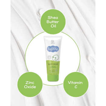 Bebble Nappy Cream, Prevent Rashes And Inflammation On Skin, 75Ml