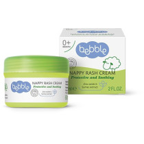 Bebble Nappy Rash Cream, Instant Relief, Inflammation Redness Healing Ointment, 60Ml