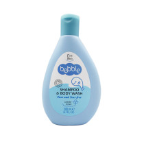Bebble Shampoo And Body Wash, Soothing And Antiseptic, 200Ml
