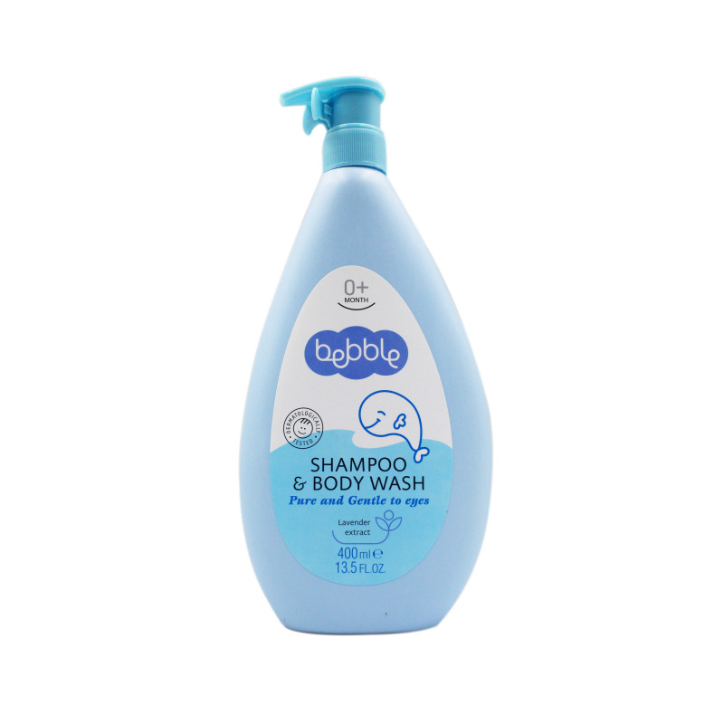 Bebble Shampoo And Body Wash, 400Ml