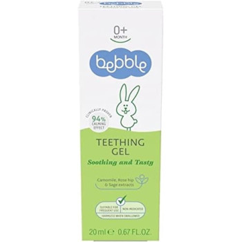 Bebble Teething Gel, Non Medicated Harmless When Swallowed, 20Ml