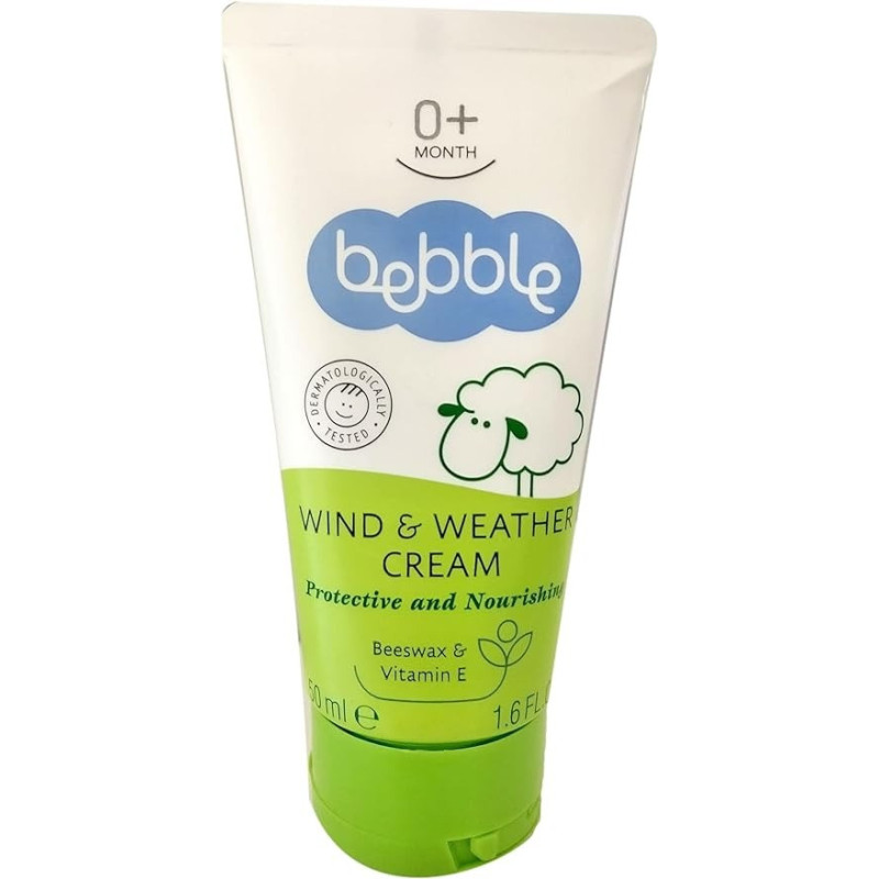 Bebble Wind And Weather Cream, Protects And Nourishes Skin, 50Ml