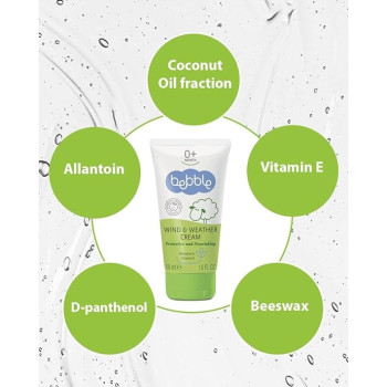 Bebble Wind And Weather Cream, Protects And Nourishes Skin, 50Ml
