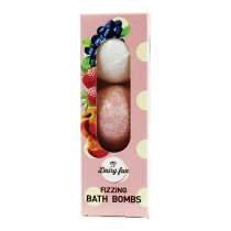 Dairy Fun 3Pc Fizzing Bath Bombs, 100G