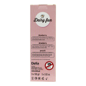 Dairy Fun 3Pc Fizzing Bath Bombs, 100G