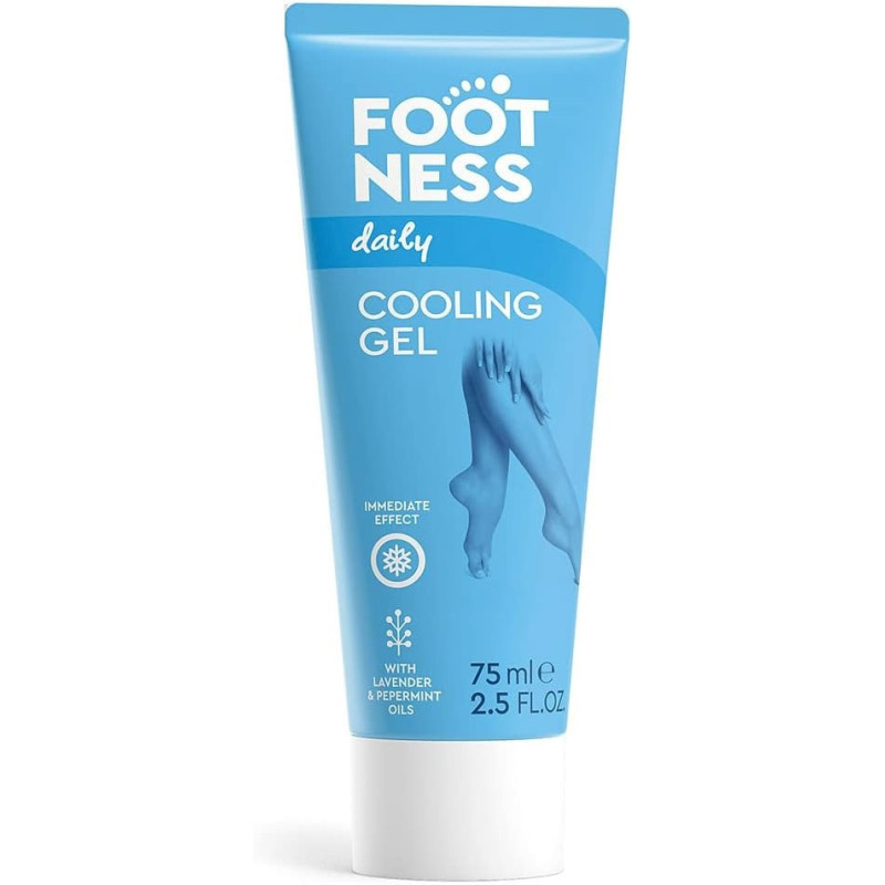 Footness Cooling Gel, Immediately Cools Burning, 75Ml