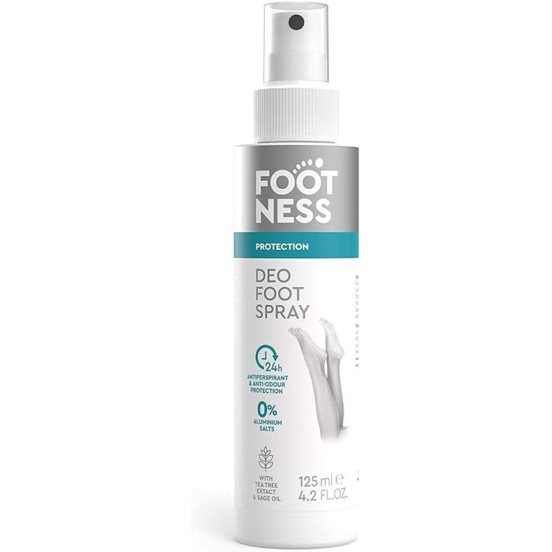 Footness Deo Foot Spray With Tea Tree Extact And Sage Oil, 125Ml