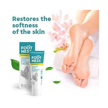 Footness Rough Skin And Callus Cream With 2 Percentage AHA And Tea Tree Extract, 30Ml