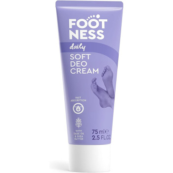Footness Soft Deo Cream With Sage Oil And Shea Butter, 75Ml