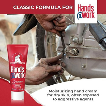 Hands@Work Classic Cream, Soothing And Moisturizing, 75Ml
