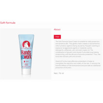 Hands@Work Soft Hand Cream, 75Ml