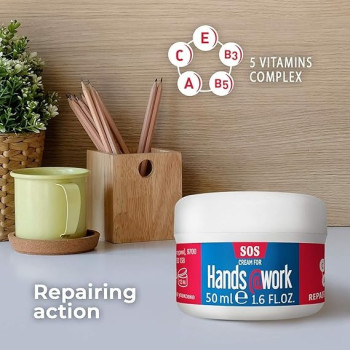 Hands@Work Sos Hand Cream, 50Ml