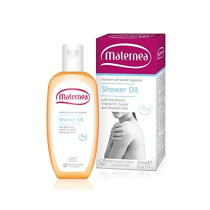 Maternea Shower Oil For Pregnant Mothers With Panthenol, Vitamin E And Soyabean Oils, 210Ml