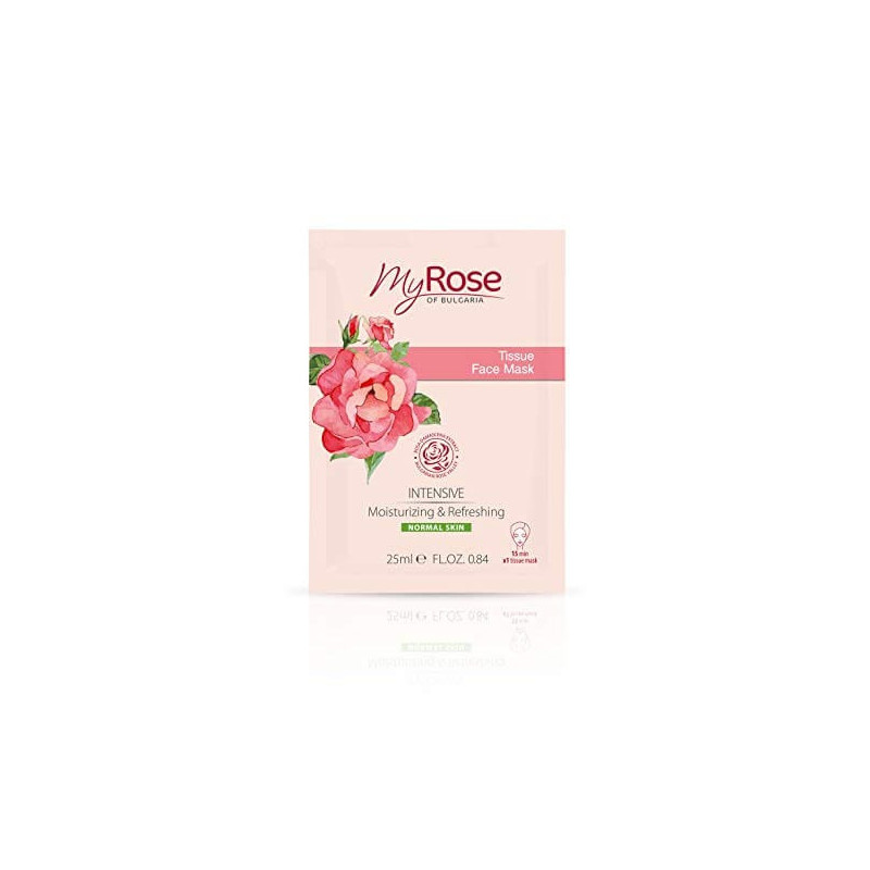 My Rose Of Bulgaria Tissue Face Mask, 25Ml