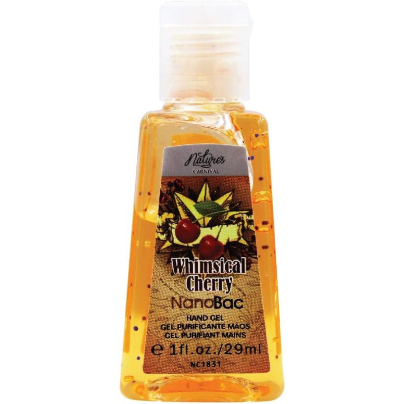Nature'S Carnival Whismical Cherry Nanobac Alcohol Hand Gel, 29 Ml