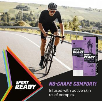 Sport Ready Anti-Friction Cream, Anti Chafing Sweat And Odar Control, 75Ml