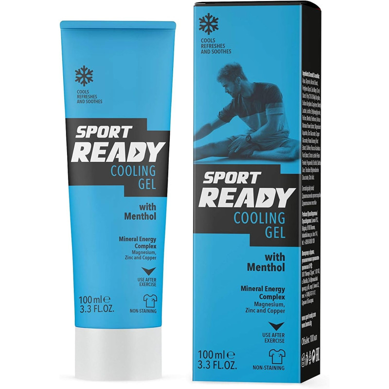 Sport Ready Cooling Gel, Cools Refreshes And Soothes, 100Ml