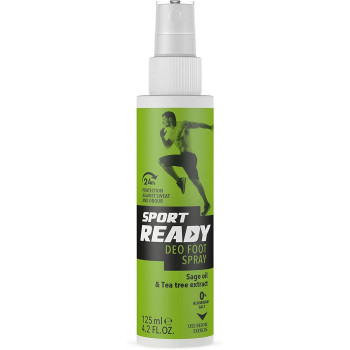 Sport Ready Deo Foot Spray, Protection Against Sweat And Odor, 125Ml