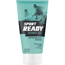 Sport Ready Shower Gel, Gives A Freshness And Energy Boost With A Ginseng Extract Menthol And Magnesium, 150Ml