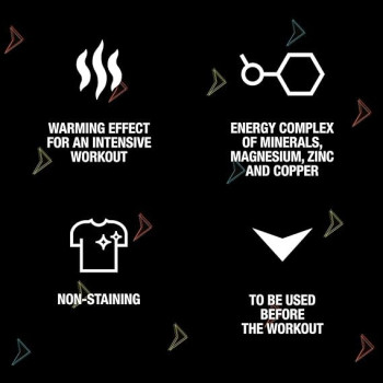 Sport Ready Warm Up Cream Gel, Non-Staining For Athletes And Active People, 100Ml