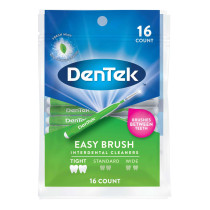 Dentek Easy Brush Fresh Mint Extra Tight Interdental Cleaners, 16 Count