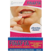 Finafta Anesthetic/Analgisic Liquid For Cankers Sores And Cold Sores, 15Ml