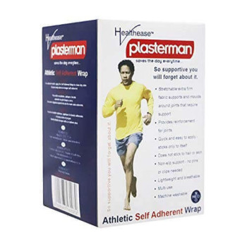 Healthease 5 Cm x 4.5 M Plasterman Athletic Self Adherent Wrap