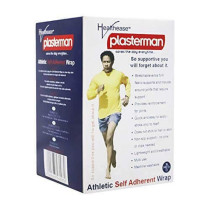Healthease 5 Cm x 4.5 M Plasterman Athletic Self Adherent Wrap