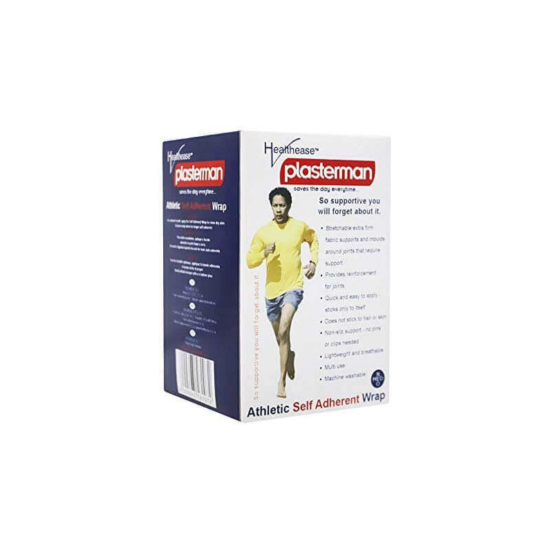 Healthease 5 Cm x 4.5 M Plasterman Athletic Self Adherent Wrap