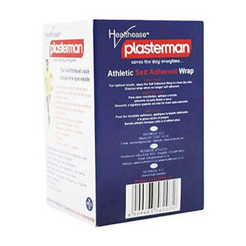 Healthease 5 Cm x 4.5 M Plasterman Athletic Self Adherent Wrap