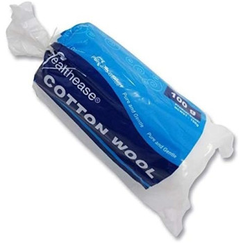 Healthease Cotton Wool Roll, Pure, Soft And Gentle, 100 G