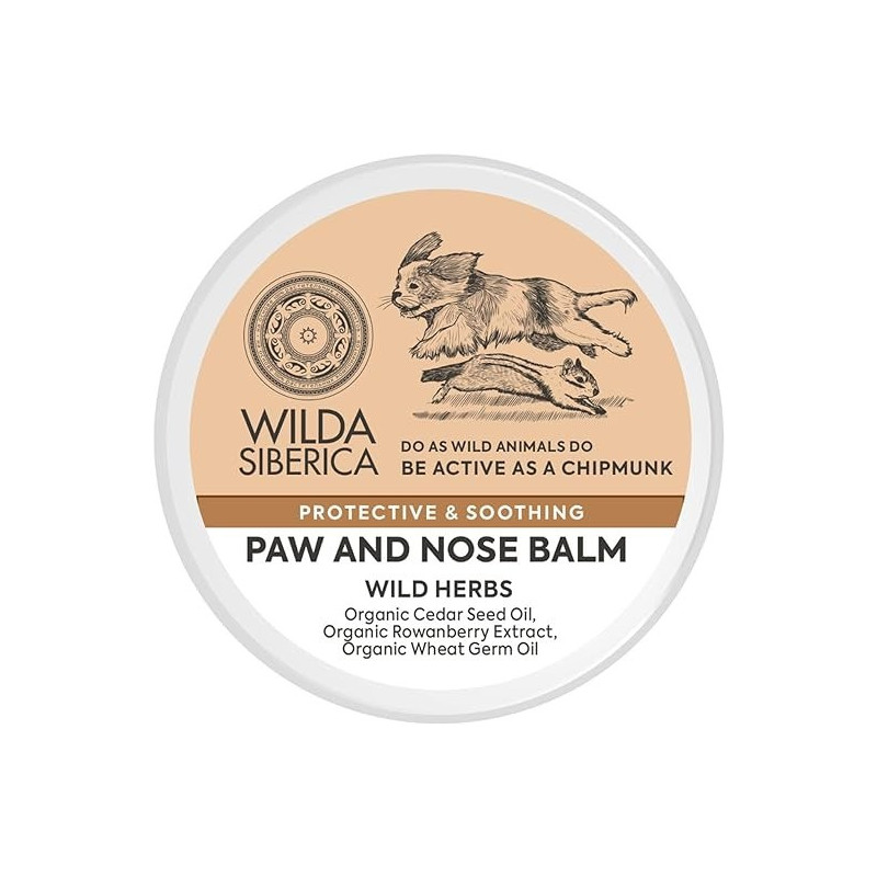 Wilda Siberica Protective And Soothing Paw And Nose Balm, 40 G