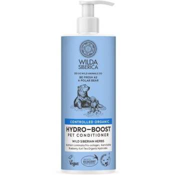 Wilda Siberica Сontrolled Organic Hydro-Boost Pet Conditioner, 400 Ml